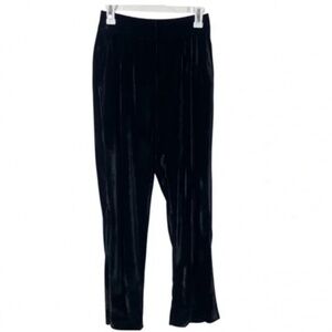 KITRI Velvet Pants Black Women's US 2 Career Workwear